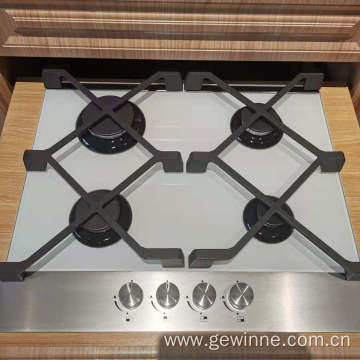 Hot selling build in gas stove 4 burner